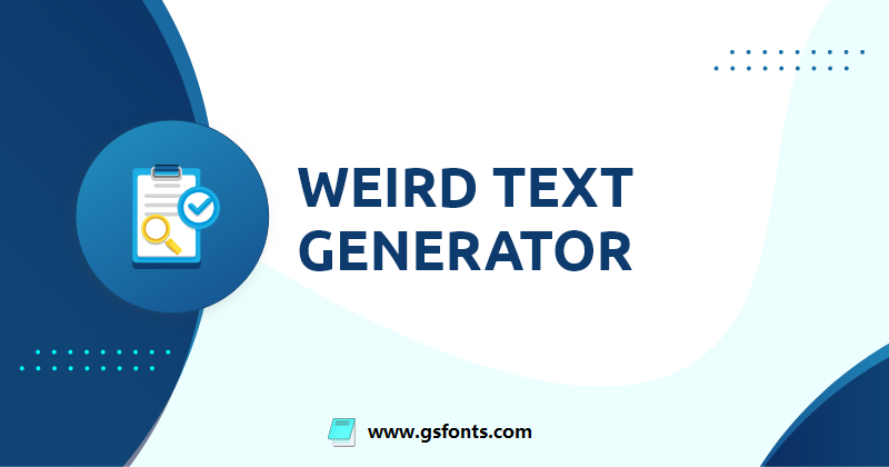 weird text generator