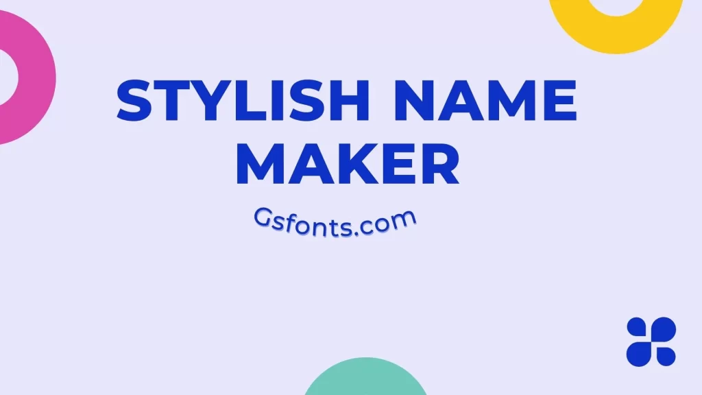 Stylish name maker