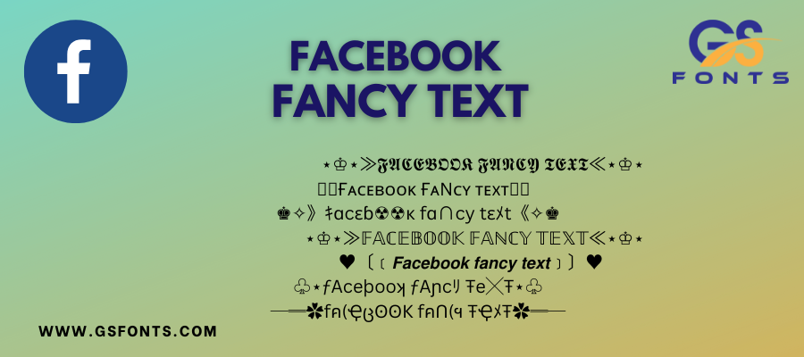 Facebook Fancy Text