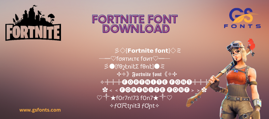 Fortnite Font Download