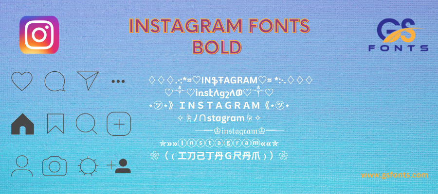 Instagram Fonts Bold 